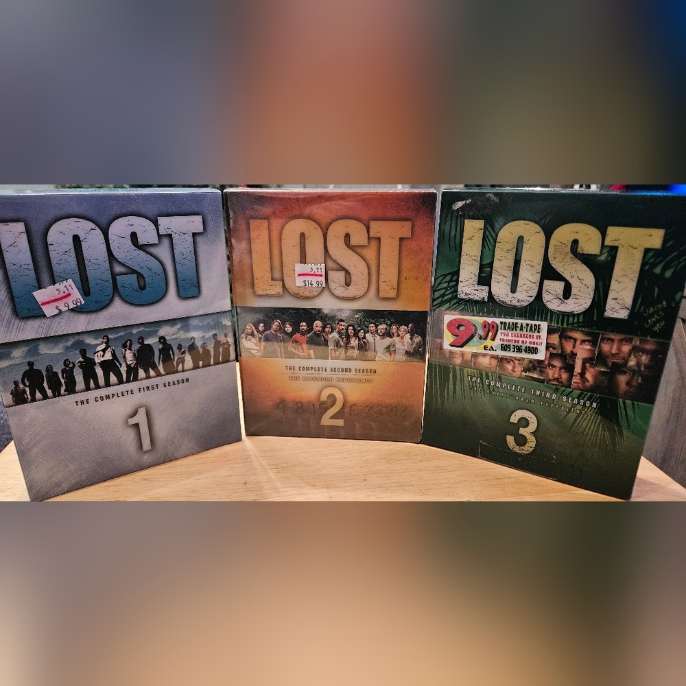 LOST SEASONS 1, 2 & 3